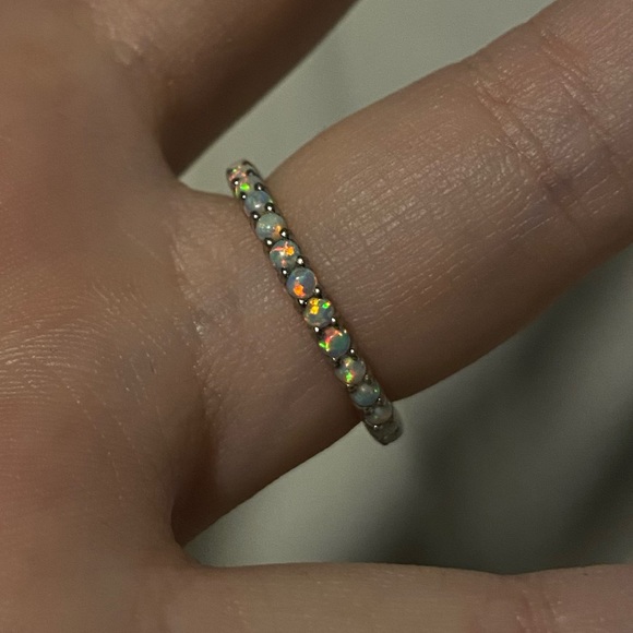 Kay Jewelers Jewelry Kay Jewelers Opal Stackable Eternity Ring